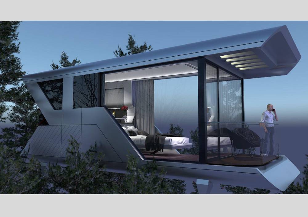 Spaceboat Home exterior view